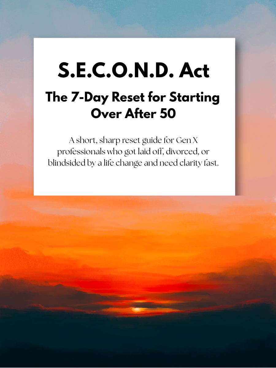 When your life feels like a mess and you could use a reset.